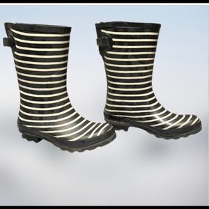 🛍️Blue and white kids rain boots